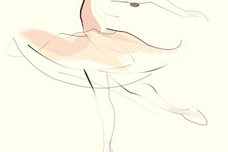do vector single line art illustration, minimalist design in 6 hours