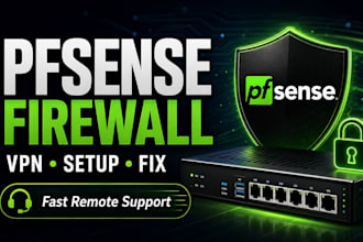 setup and fix your pfsense firewall and VPN