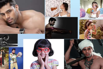 do post process high end fashion, beauty, headshot product photo retouch