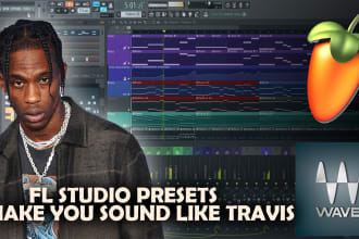 create fl studio vocal presets for your voice to sound like travis scott