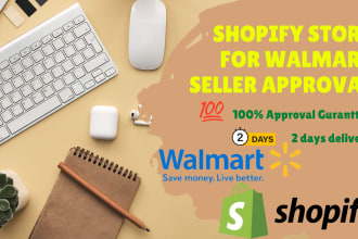 create shopify store for walmart marketplace approval