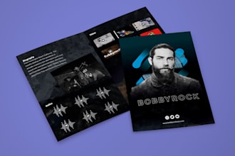 design epk and artist press kit