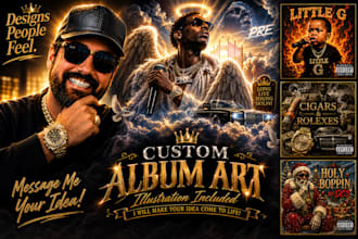 illustrate unique album art