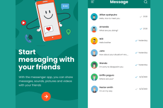 make mobile app UI and website UI design