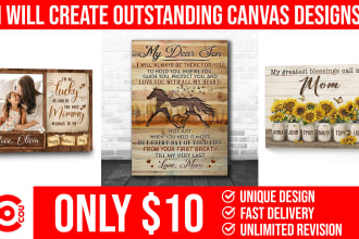 create outstanding canvas wall art, poster designs