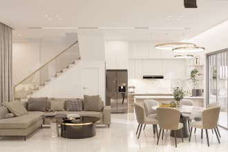 design the interior or exterior