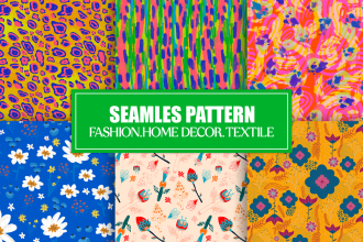 clothing textile seamless patterns
