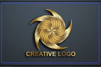 design abstract modern minimalist business logo design