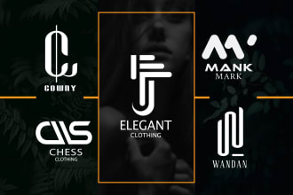 do creative luxury fashion clothing brand logo design