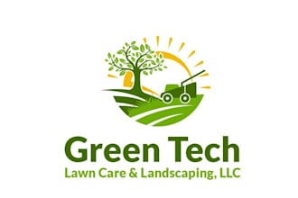 design lawn care and landscape logo within 14 hours