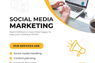 be your professional SEO and social media marketing manager