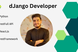 develop web API with python django rest framework