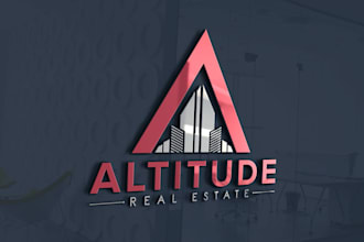 do construction, property, mortgage, home, building, real estate logo design