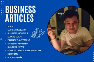 write research white paper, business and economic article