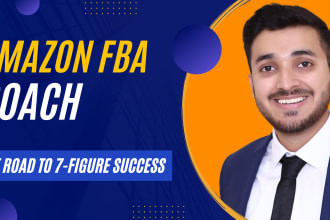 be your amazon fba coach, amazon fba consultant, amazon coach and amazon mentor