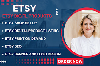 make etsy digital products, etsy shop with etsy digital product, etsy seo