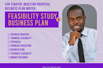 write a feasibility study report