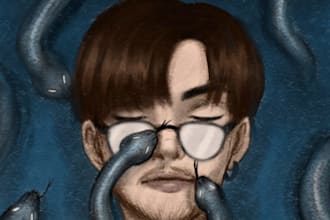 draw you in semi realistic style