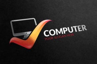 create high quality computer logo with unlimited revisions