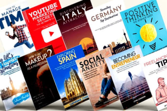 do book cover design, kindle book cover, book cover