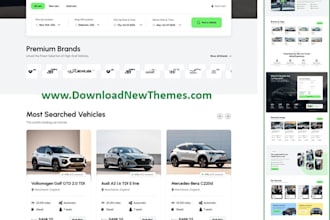 build car rentals website