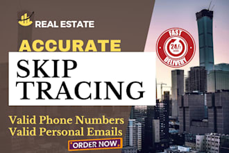do skip trace for real estate