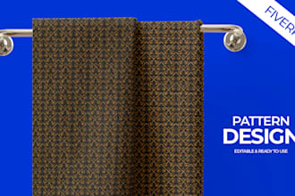 design fabric or textile print and repeat floral pattern