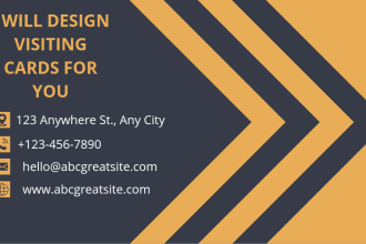 design creative  business and visiting cards