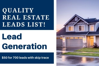 provide you lead generation quality real estate leads