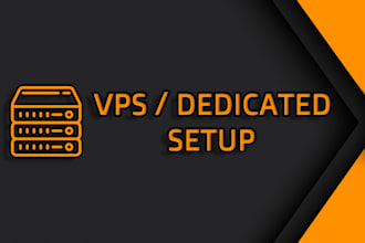 setup your vps or dedicated server
