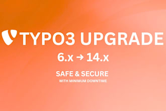 do typo3 upgrade from 6 to 14