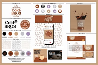 design luxury signature logo, branding kit or social media kit