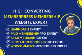 fix any memberpress wordpress paid membership pro or subscription website issues