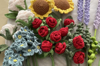 crochet and knit anything for you