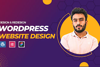 design, redesign or revamp wordpress website with elementor pro
