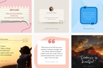 design images with motivational quotes for social media