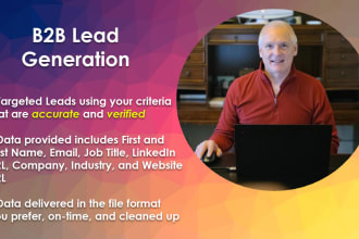 provide highly targeted b2b verified emails based on your criteria