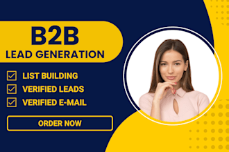 b2b lead generation, linkedin leads, prospect list, and targeted list