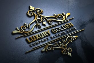 design creative jewelry logo with express deliver