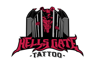 design a high quality modern tattoo logo