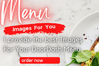 find images for your doordash menu