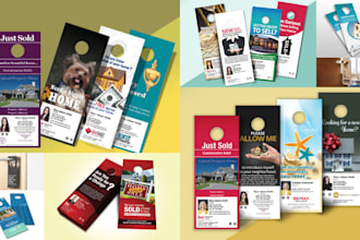 design door hanger or rack card