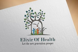 do herbal yoga health brand fitness all type of logo for your business