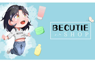 draw chibi anime style character or fanart