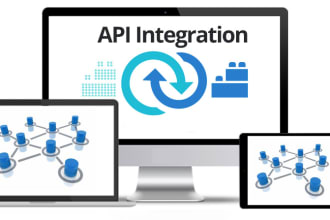 develop and integrate rest , json and web API with PHP