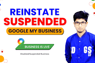 gmb reinstate and fix suspended google business profile