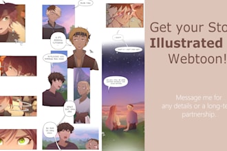 illustrate your story as webtoon