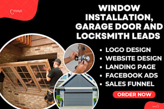 generate window glass installation leads replacement garage door locksmith leads