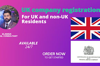 do UK company registration for UK residents and non residents