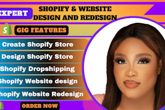 shopify ecommerce store, redesign shopify website, SEO, shopify website design